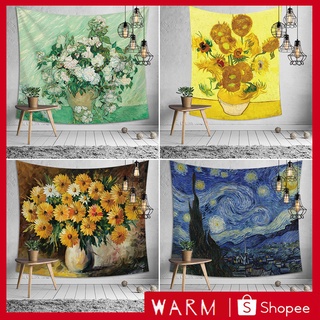 Van Gogh Tranh sơn dầu Tấm thảm Van Gogh Trang trí hoa hướng dương Vải nền Vải trang trí tường Vải trang trí Tấm thảm Trang trí nhà Bức tranh tường Nền Bức tranh tường Vải trang trí đầu giường Vải trang trí Phòng ngủ chính Phòng ngủ tập thể