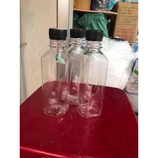 Chai nhựa 330ml nắp đen
