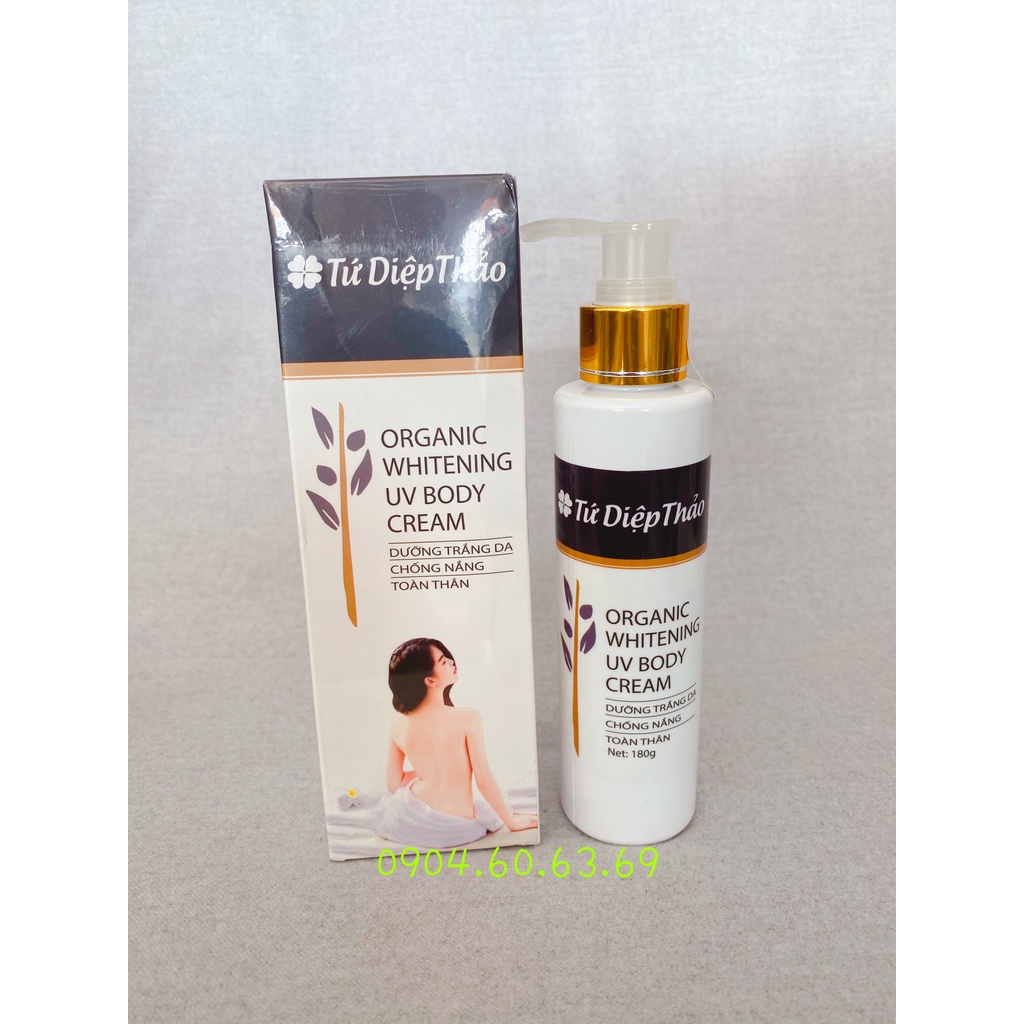 Kem Dưỡng Trắng Da Chống Nắng Toàn Thân TỨ DIỆP THẢO Body 180g