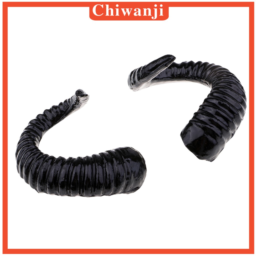 [CHIWANJI] Gothic Lolita Sheep Ears Horn Hairpin Headband Accessories Party Costume DIY