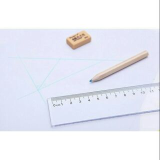 Thước kẻ mica 20cm, 30cm hàng dày