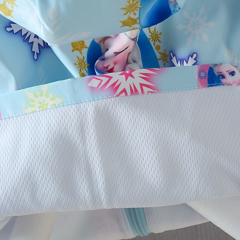 Áo khoác thể thao tay dài in hình công chúa Elsa cho bé gái