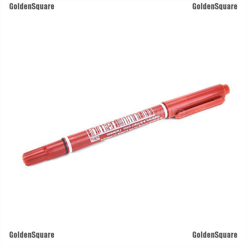 Bút đánh dấu vĩnh viễn hai đầu có dây móc cho đĩa CD DVD