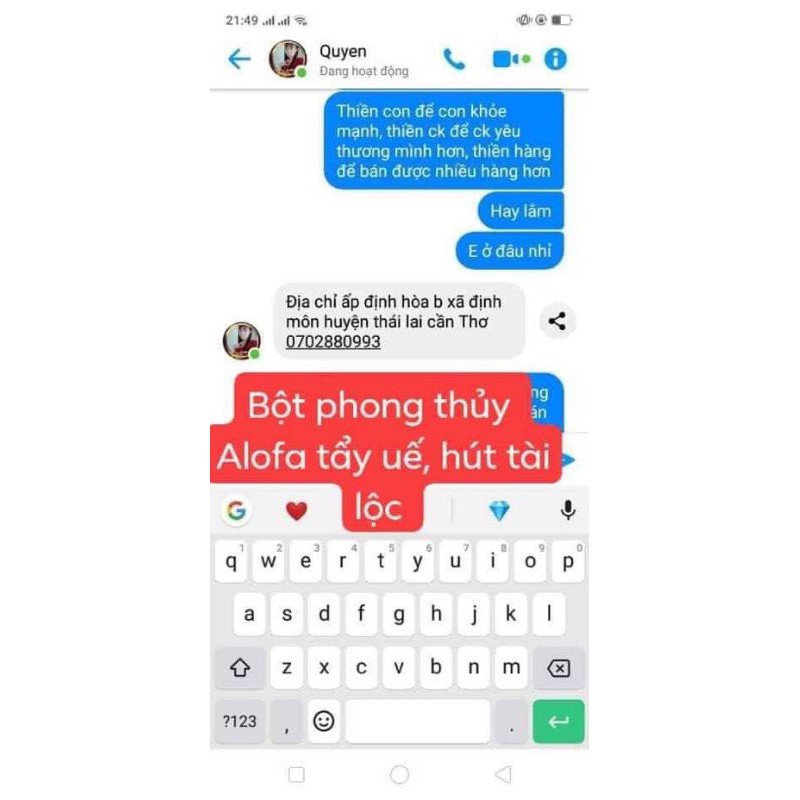 Combo 5 hộp  Alofa  phong thủy hút tài lộc