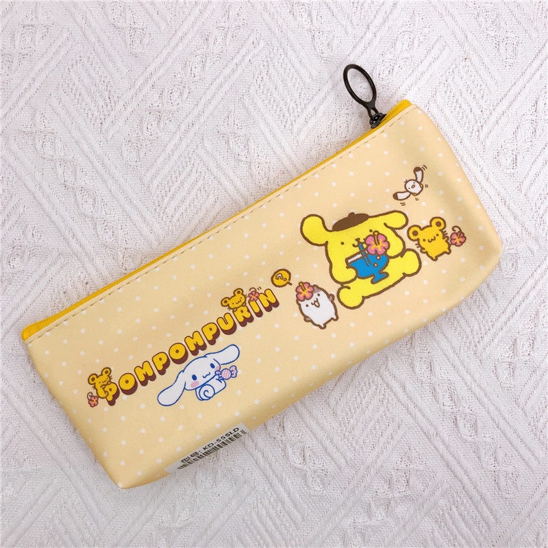 Túi Đựng Bút Có Khóa Kéo Họa Tiết Dễ Thương