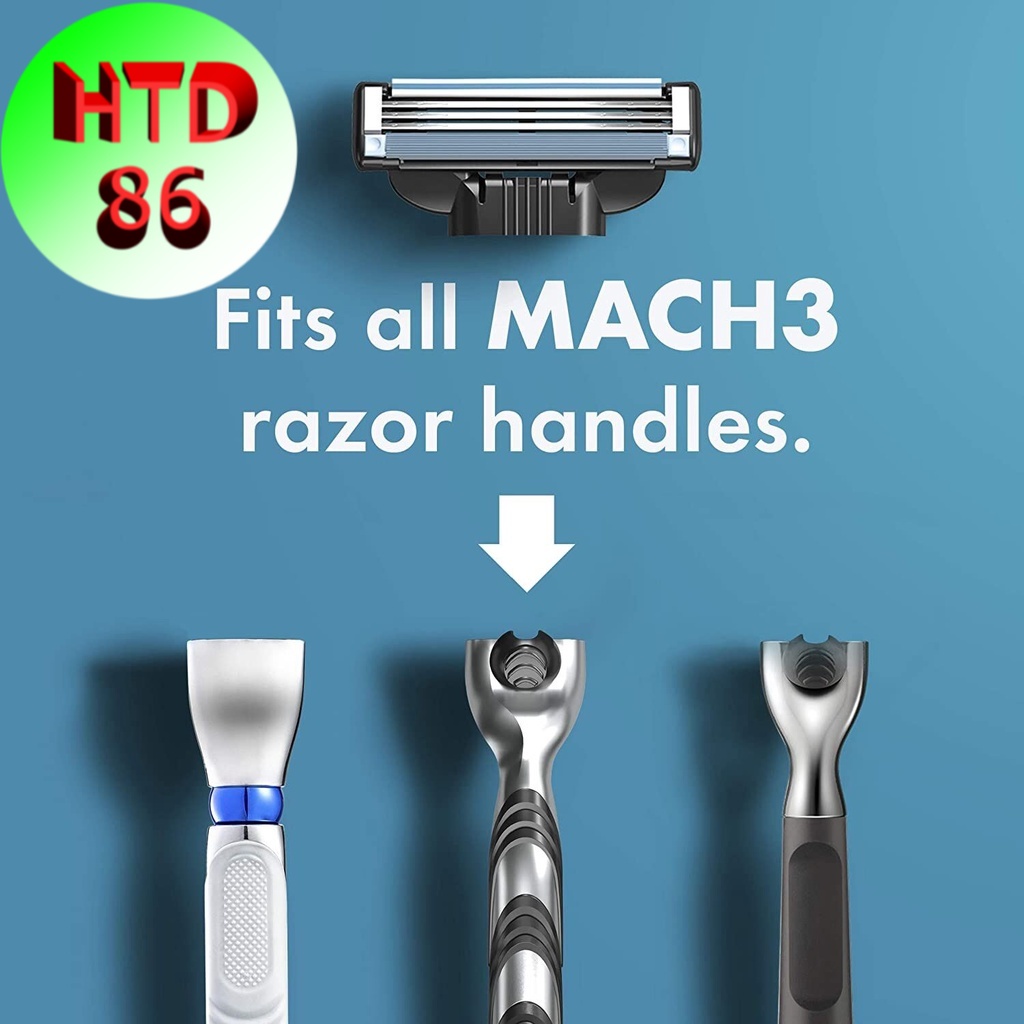Lưỡi Dao Cạo Gillette Mach 3+ sản phẩm không thế thiếu của nam giới