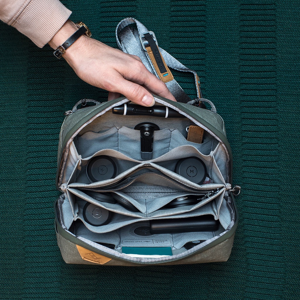 Túi Peak Design Tech Pouch V.2 màu xanh navy