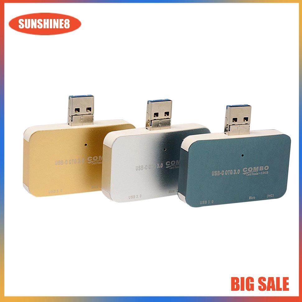 Đầu Đọc Thẻ Nhớ Usb 3.0 Và Micro Usb 2 Trong 1