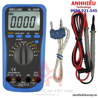 Wellink hl-2040 đồng hồ vạn năng wellink hl 2040