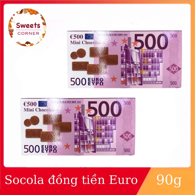 Socola Hamlet 500 Euro 90g