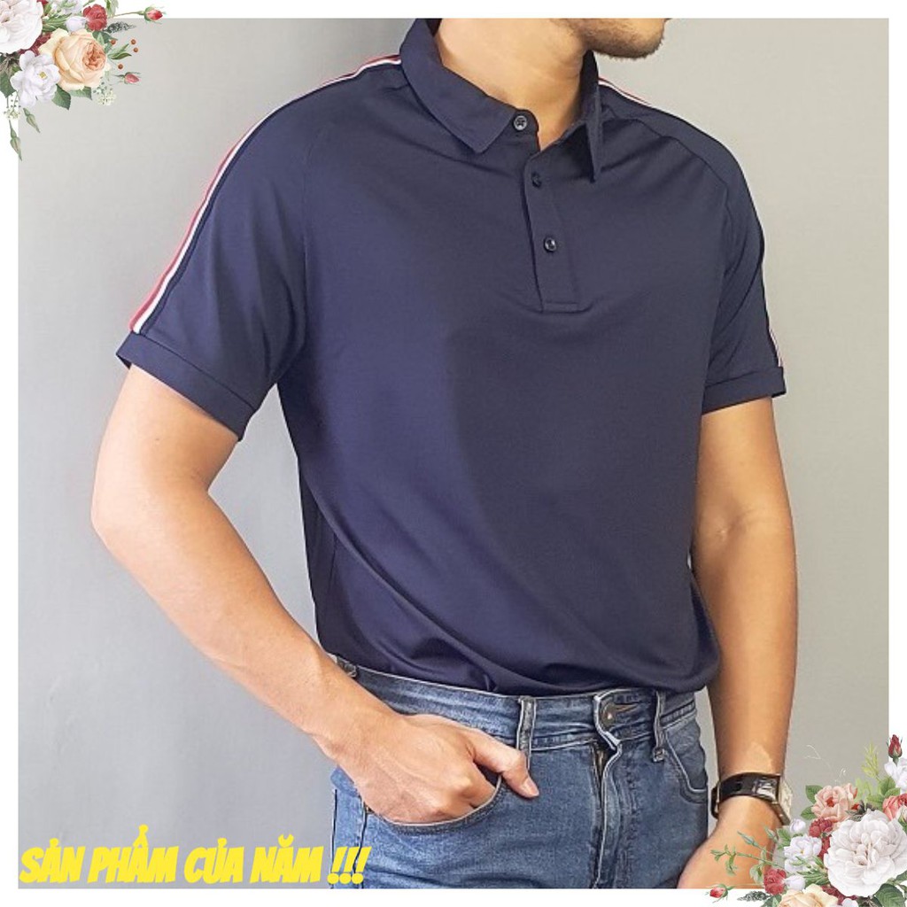 Áo Thun Nam Tay Ngắn | Áo Phông Nam Tay Lỡ Cổ Đứng Thời Trang Cao Cấp A02-19 eqsport