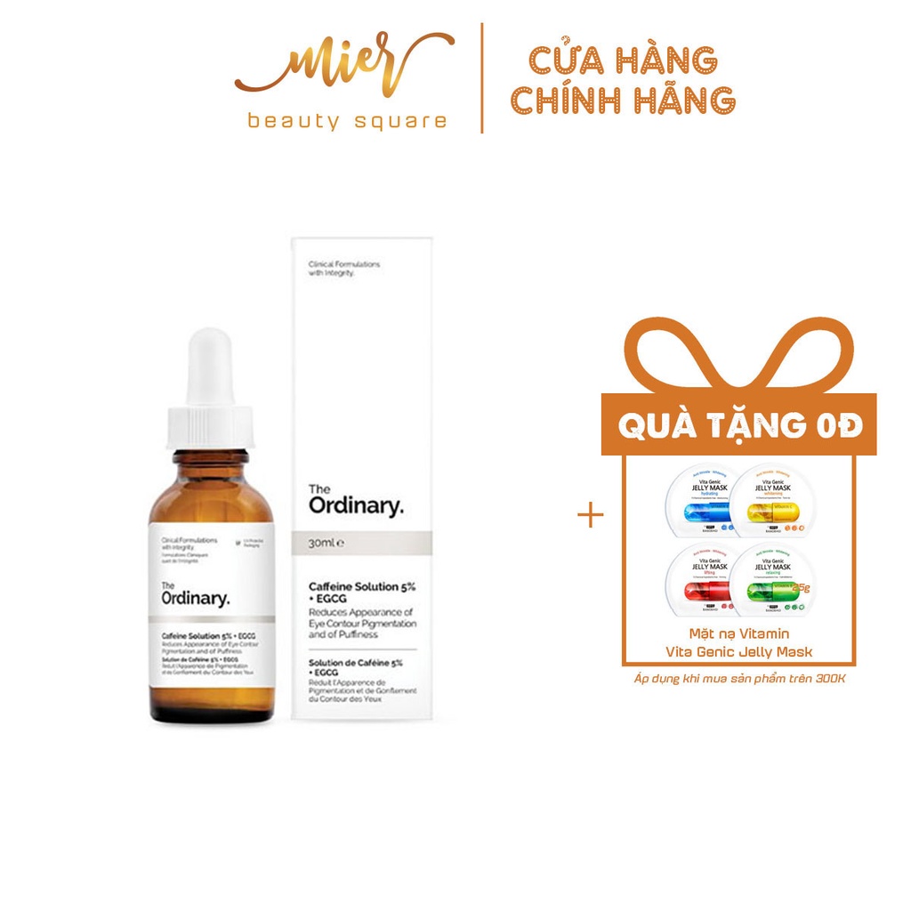 Tinh Chất Serum Dưỡng Mắt The Ordinary Caffeine Solution 5% + EGCG 30ml