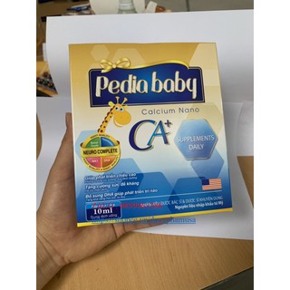 Siro Pedia baby cancium nano bổ xung cansi cho bé