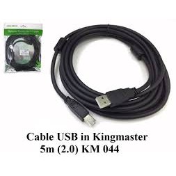 Cáp USB máy in 1M5 - 3M - 5M- 10M Kingmaster chống nhiễu