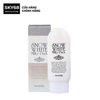 Mã FMCGMALL -8% đơn 250K Kem Ủ Trắng Secret Key Snow White Milky Pack 200ml