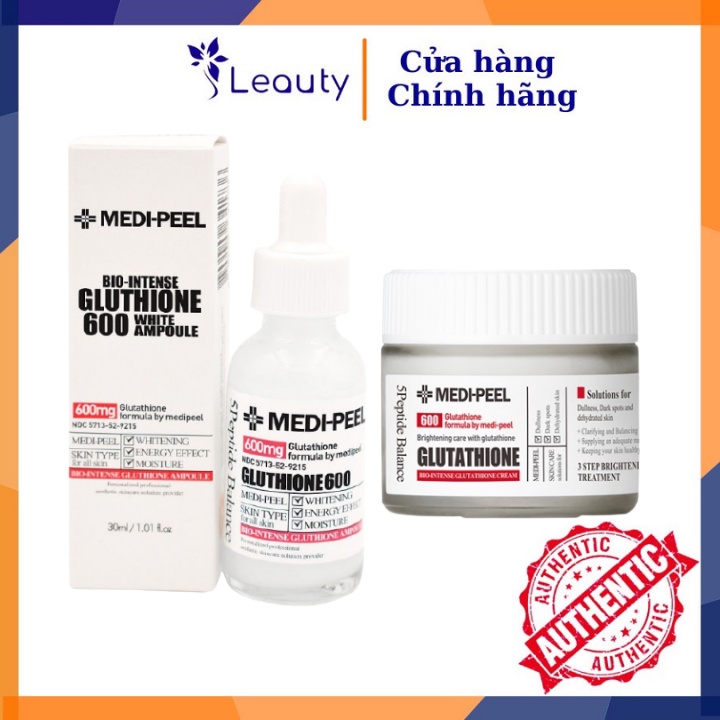 Combo Dưỡng Trắng MEDI PEEL Glutathione 600 White Truyền Trắng Da MEDI PEEL