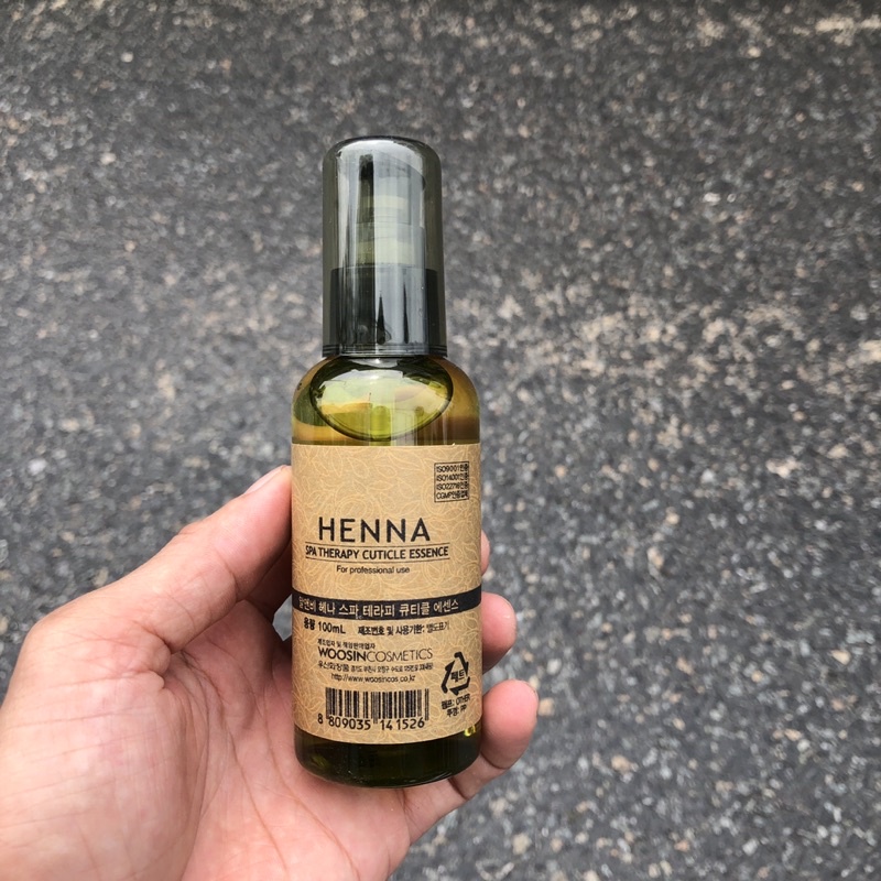TINH DẦU DƯỠNG TÓC R&B HENNA 100ML
