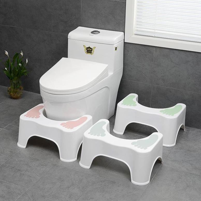 Ghế kê chân đi vệ sinh - Ghế kê chân toilet chống táo bón Chefman