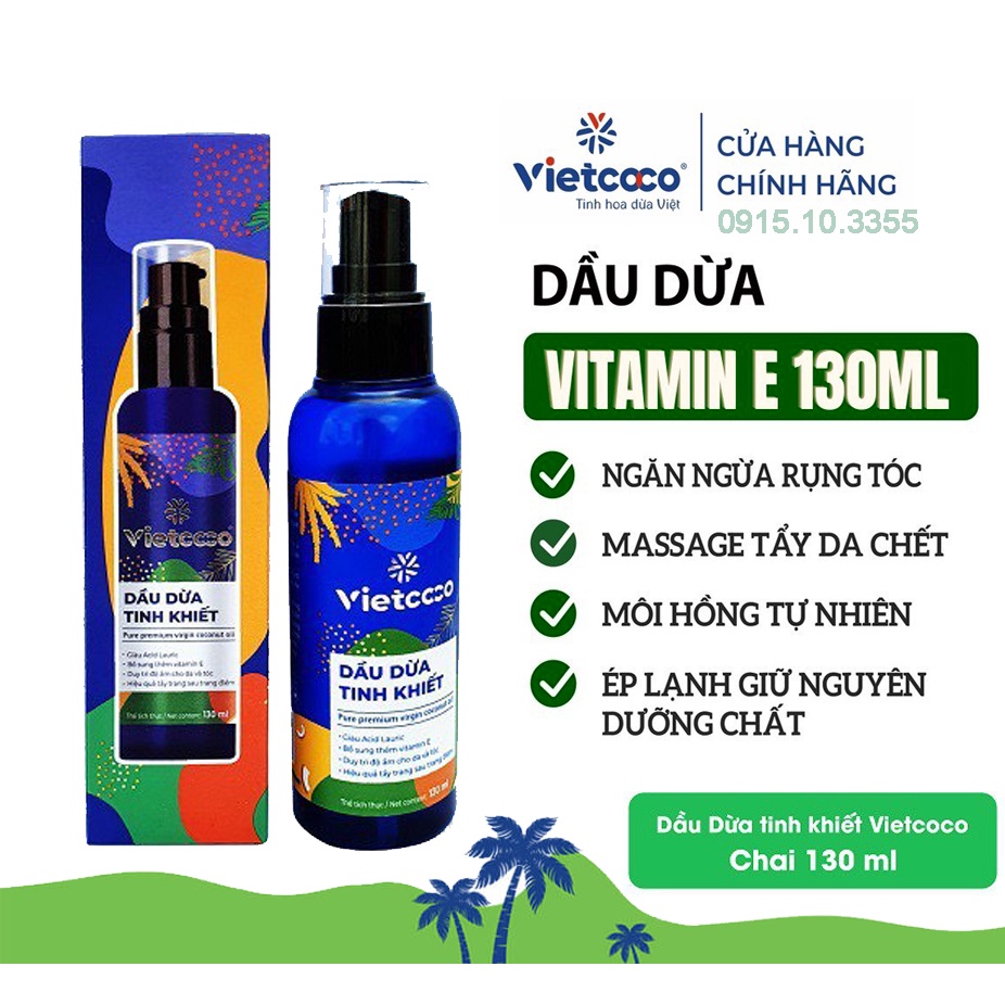 Dầu Dừa 100% Nguyên Chất Vietcoco