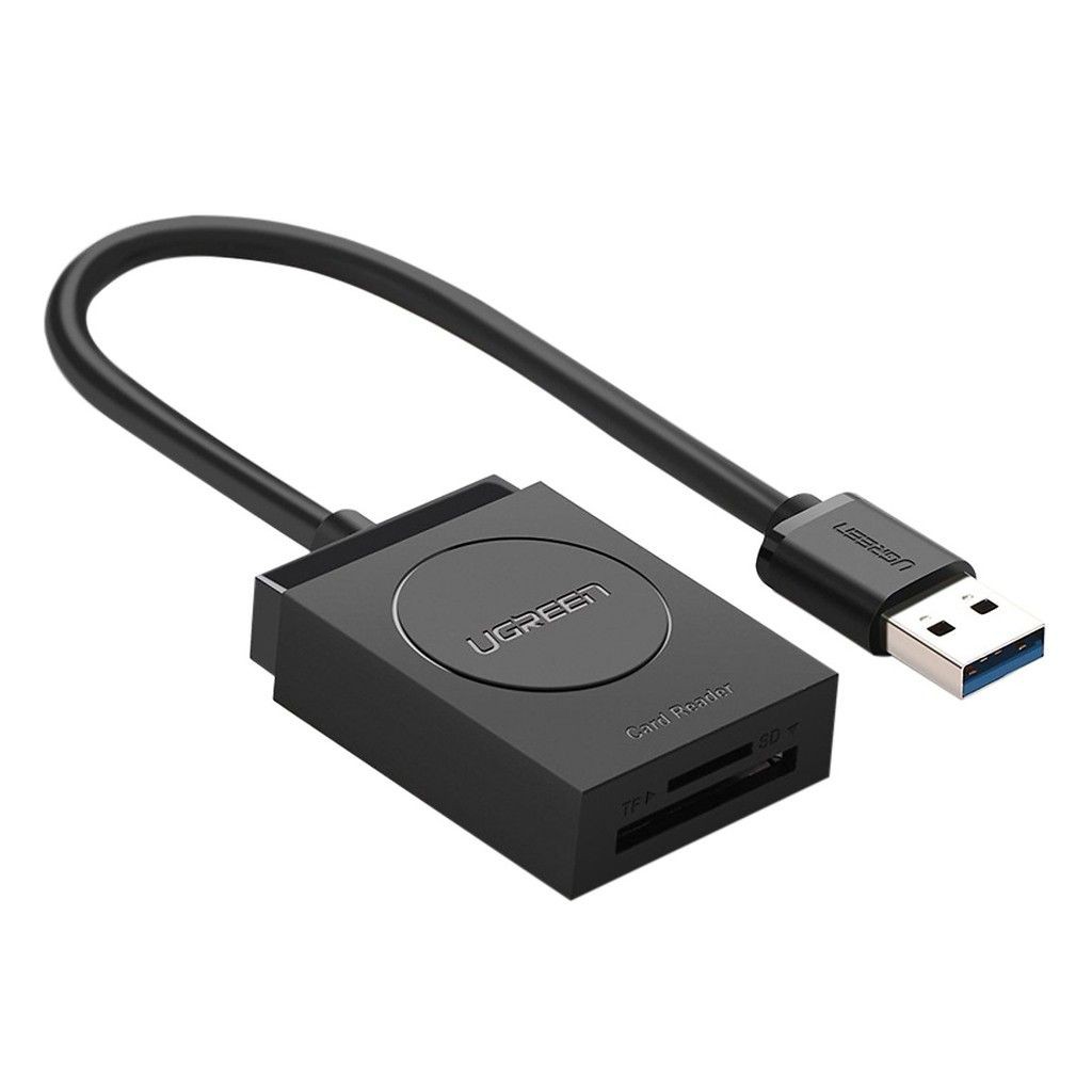 Đầu đọc thẻ nhớ Micro SD chuẩn USB 3.0 Ugreen 20250_Bảo hành chính hãng 18 tháng