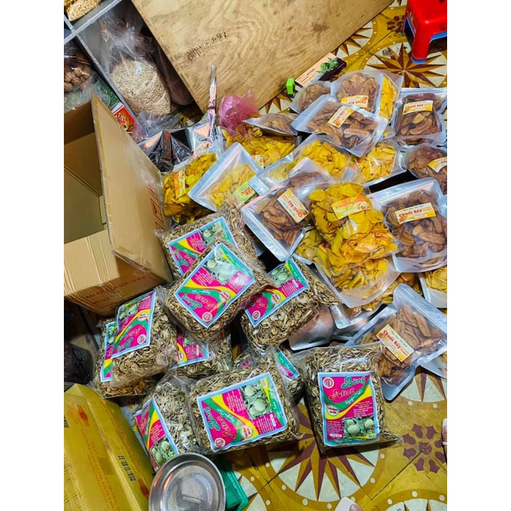 Bông ATISO Đà Lạt sấy khô nguyên chất - gói 500g