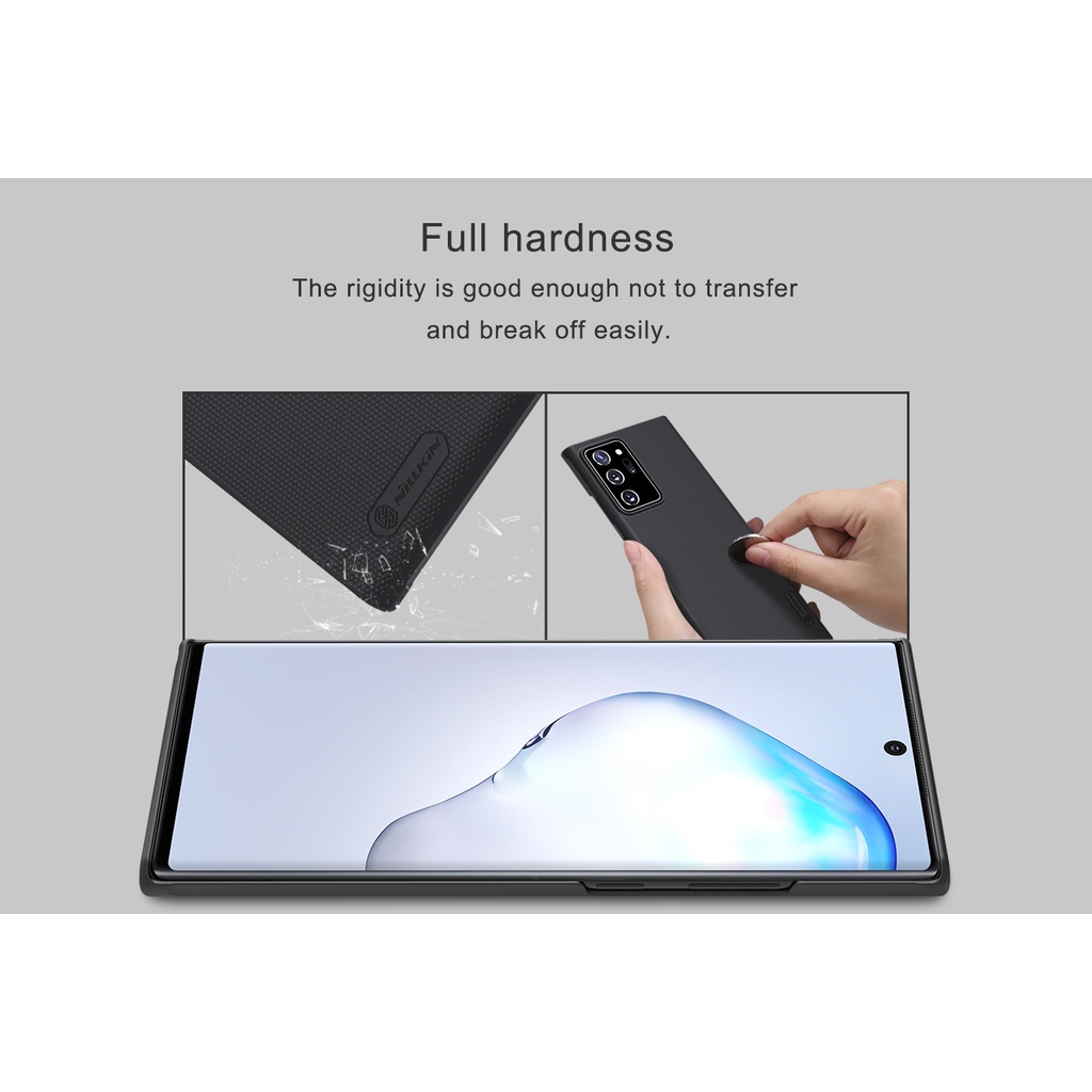Ốp Lưng Samsung Galaxy Note 20 Ultra Hiệu Nillkin Nhựa Sần Cứng Siêu Sịn