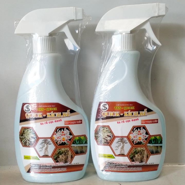 Dung Dịch Pha Sẵn Xịt Kích Rễ Cực Mạnh Hữu Cơ: Ra Rễ Mạnh, Phục Hồi Cây Suy Yếu TKS_Quick 500ml
