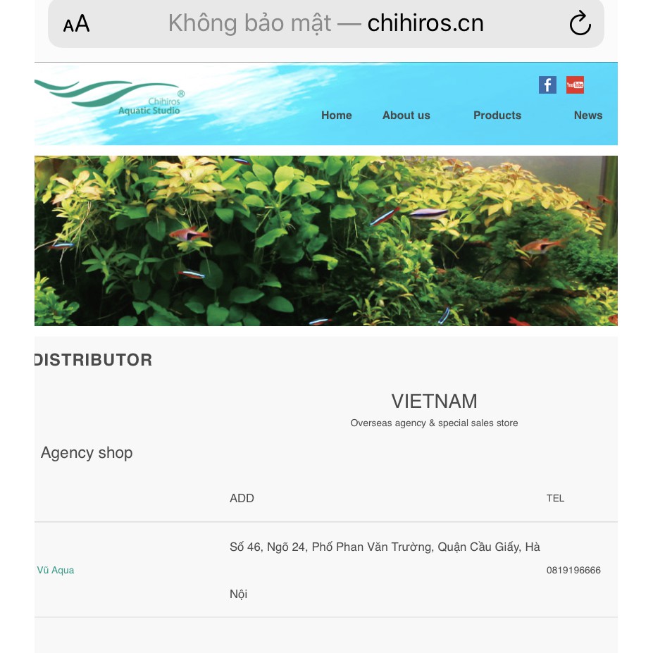 Van điện CO2 Chihiros