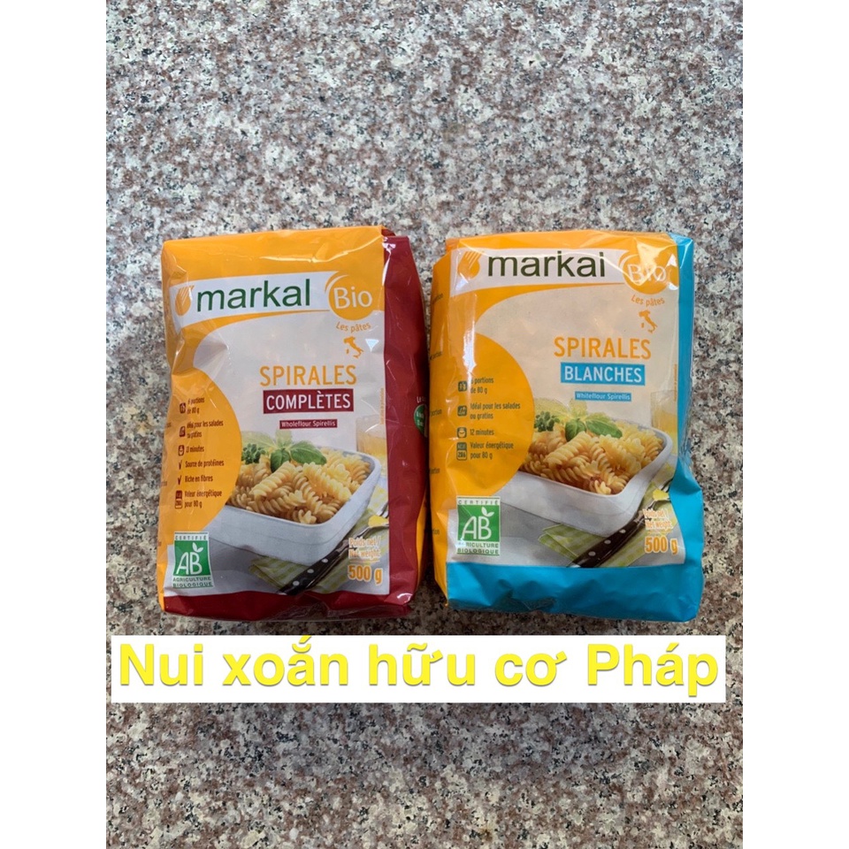 [Markal] Nui xoắn hữu cơ 500gr