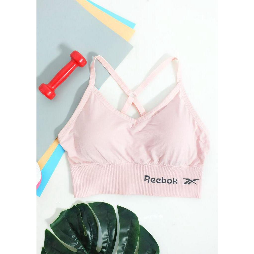 Sport bra Reeb0k lưng X chân ngực bản lớn