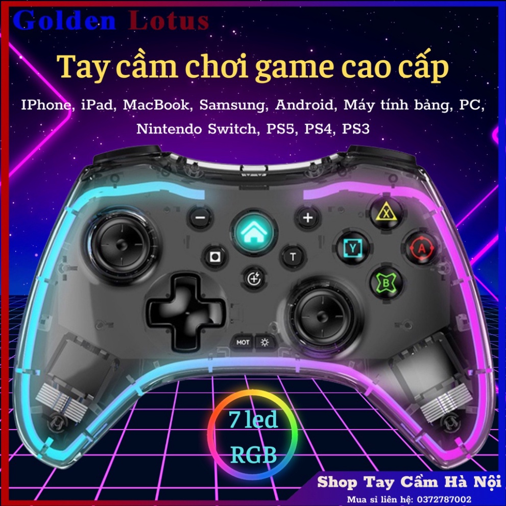 Tay Cầm fo4 Có Dây Laptop, PC full color all Game, PS3/PS4/PS5 chơi fifa online 4 Microsoft Xbox 360 Full Box Có Rung