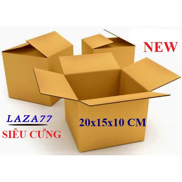 20x15x10 Cm Bộ 20 Thùng Hộp Carton Siêu Cứng