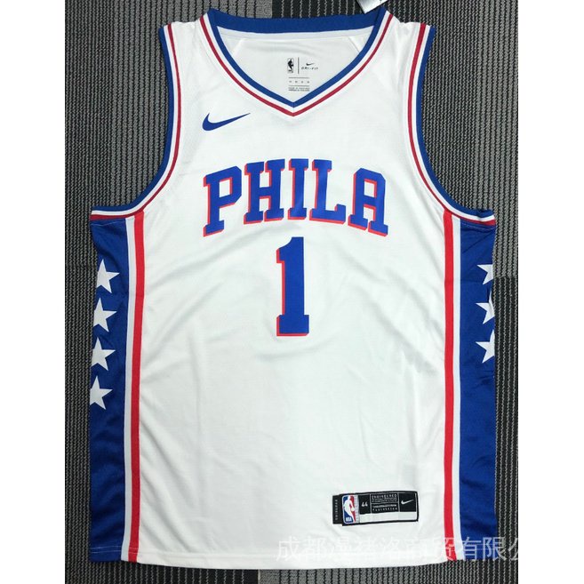 WatchHot pressed earth3 NBA styles Jersey Philadelphia 76ers 1 # Harden white basketball jersey NlQb