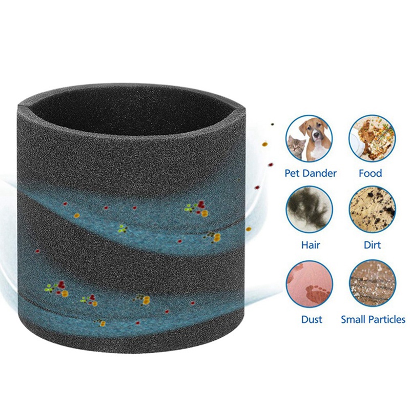 Tay áo lọc bọt 10 cái cho Shop Vac 90304 90585, Thay thế cho Bộ lọc Vac Shop, Bộ lọc Vac khô ướt Craftsman