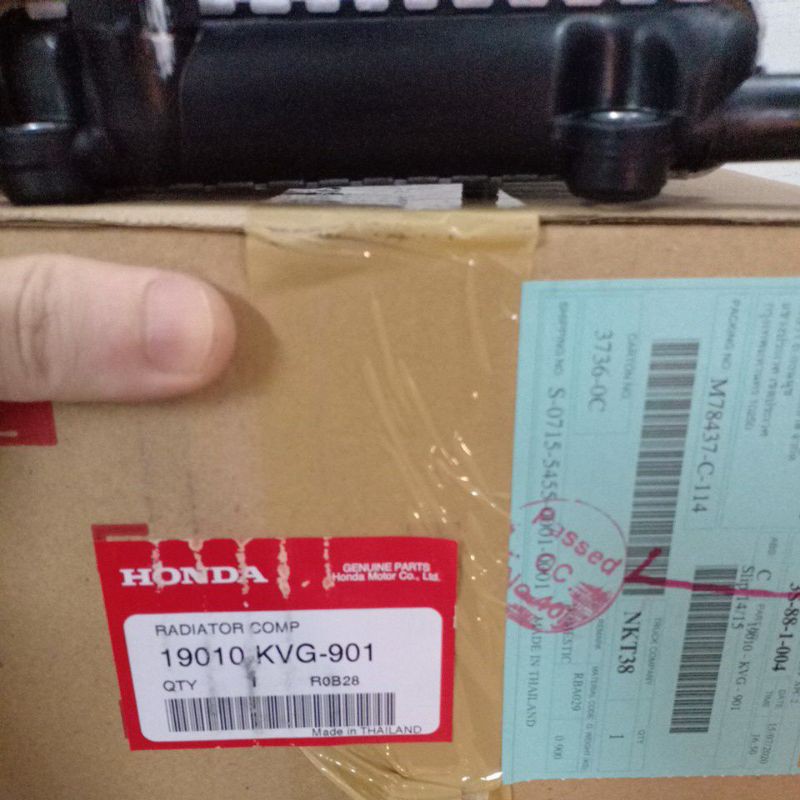 Két nước Honda Air Blade Thái 110