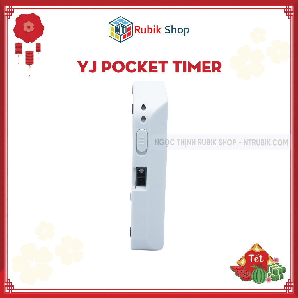 [Phụ Kiện Rubik] Thiết bị bấm giờ bỏ túi - YongJun Pocket Timer (Màu Xanh Dương/Xám/ Vàng)