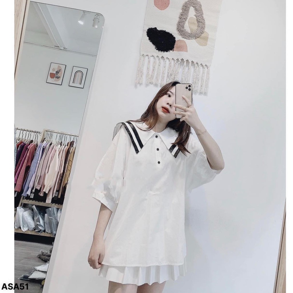 (MẪU MỚI-FREESHIP) ÁO SƠ MI THỦY THỦ❤️CHIBEST_ASA51