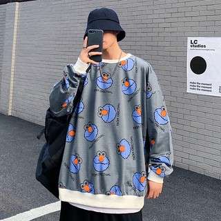 Áo Thun Tay Dài Cổ Tròn Phong Cách Hàn Quốc Thời Thượng Cho Nam