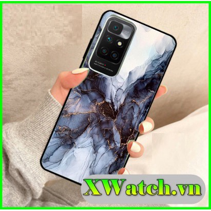 Ốp lưng phủ bóng Vân đá Xiaomi Redmi Note 10 Note 10s Note 10 5g Note 10 pro Note 11s Note 11 pro Redmi 10 Mi 11T pro