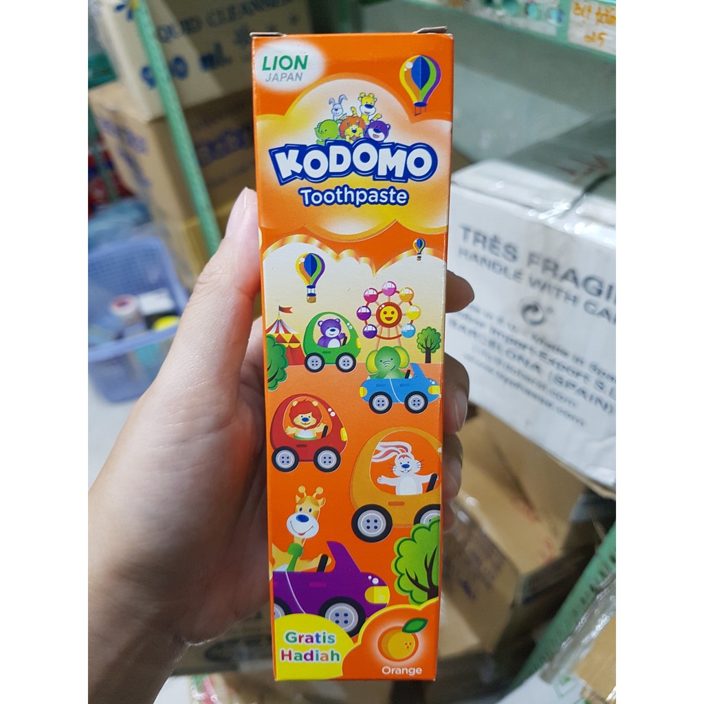 Kem đánh răng trẻ em KoDoMo