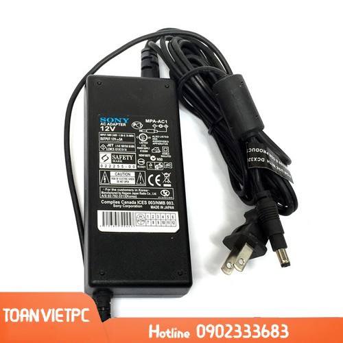 [Chất Lượng] Adapter Nguồn Camera Máy Bơm Mini 12v5a