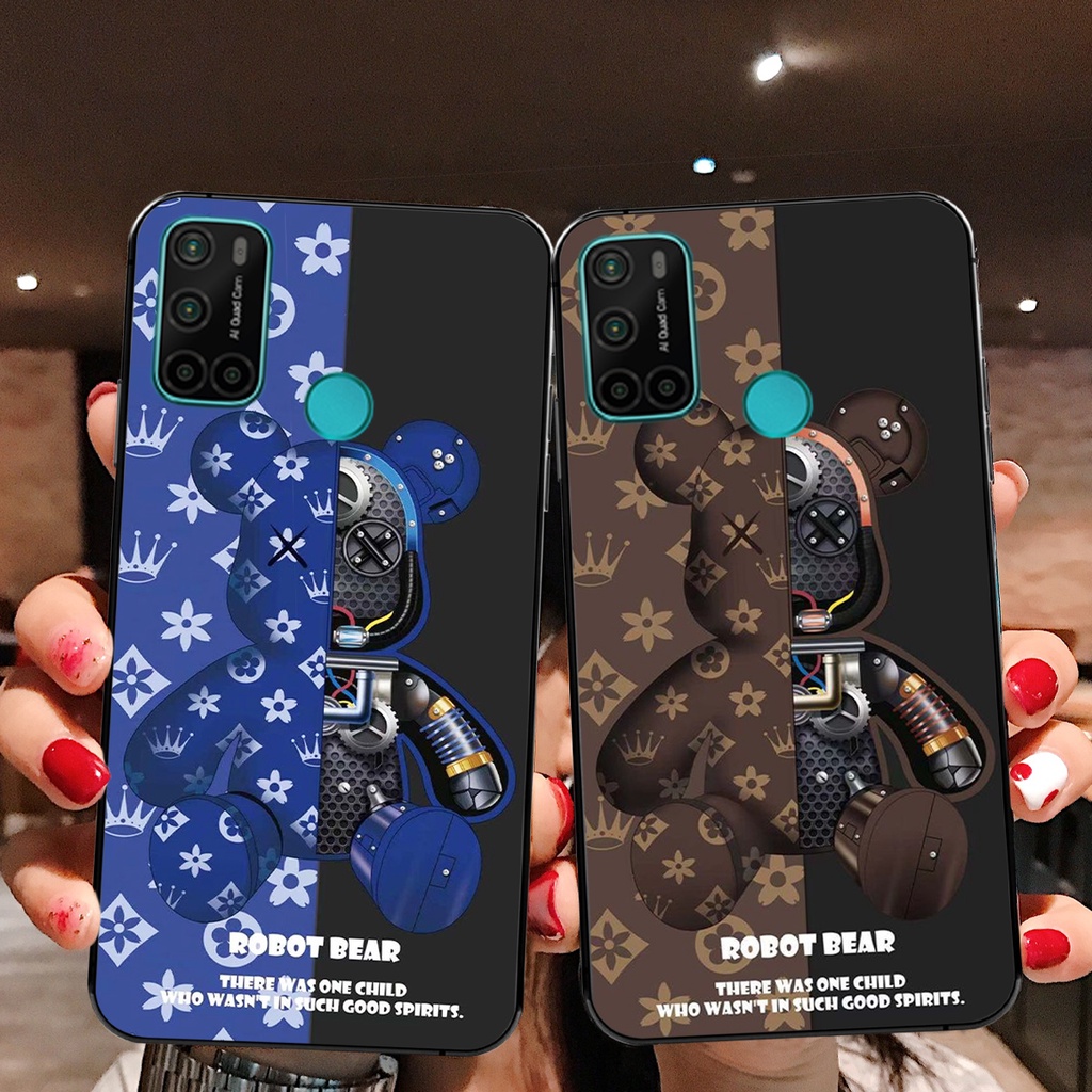 Ốp lưng Vsmart Star 5 - Joy 4 - Live 4 - Aris - Aris Pro in gấu bearbrick cực đẹp siêu cute/ ốp Vsmart Joy 4/ Live 4..
