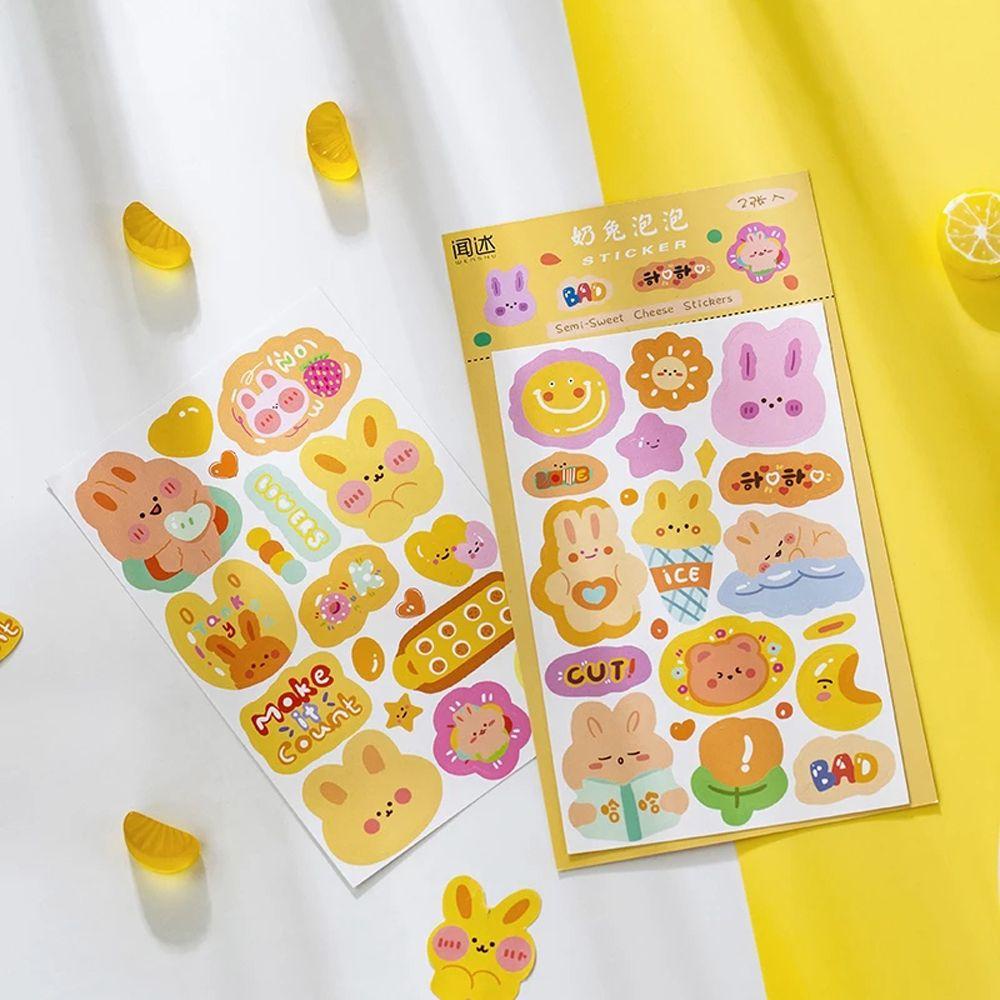 JARRED Sticker Giấy Ghi Chú Trang Trí Điện Thoại / Sổ Tay / Nhật Ký
