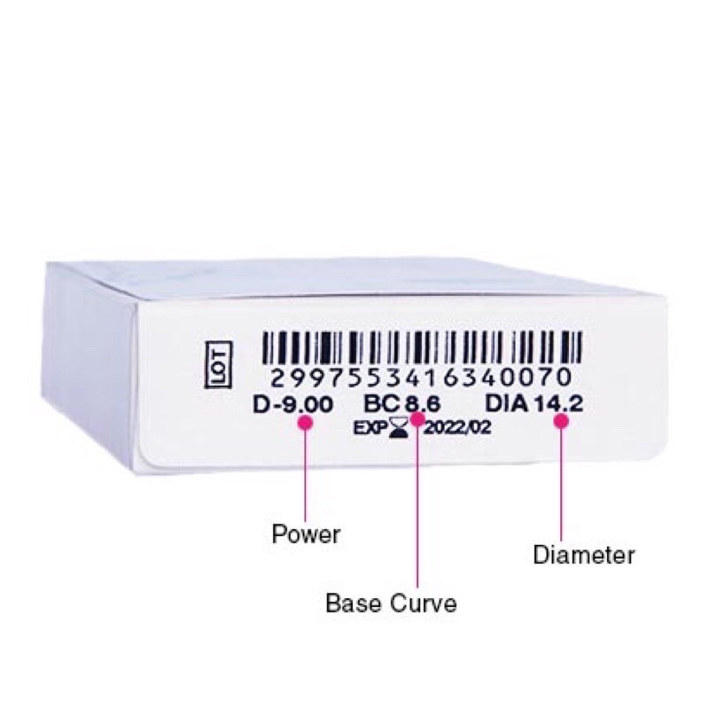 Tặng ngâm (8.6/14.2) Kính áp tròng 3 tháng cận &gt;10 BIOMEDICS 55UV (Usa) Biomedic