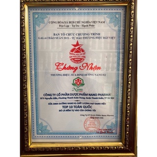 Sữa NaNo IQ Canxi Gold