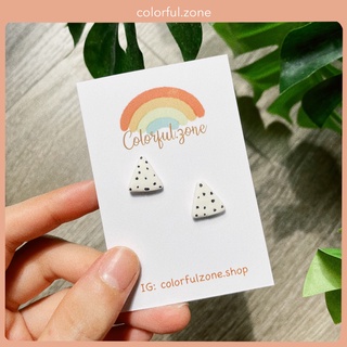 Khuyên tai / Bông tai nữ handmade đất sét Nhật - Studs 1