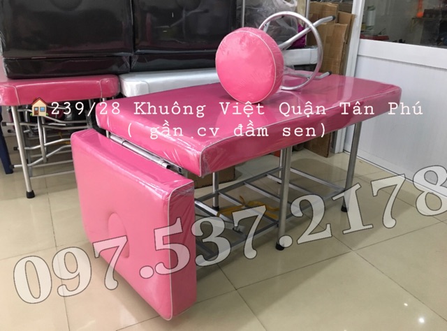 Giường nối mi phun xâm