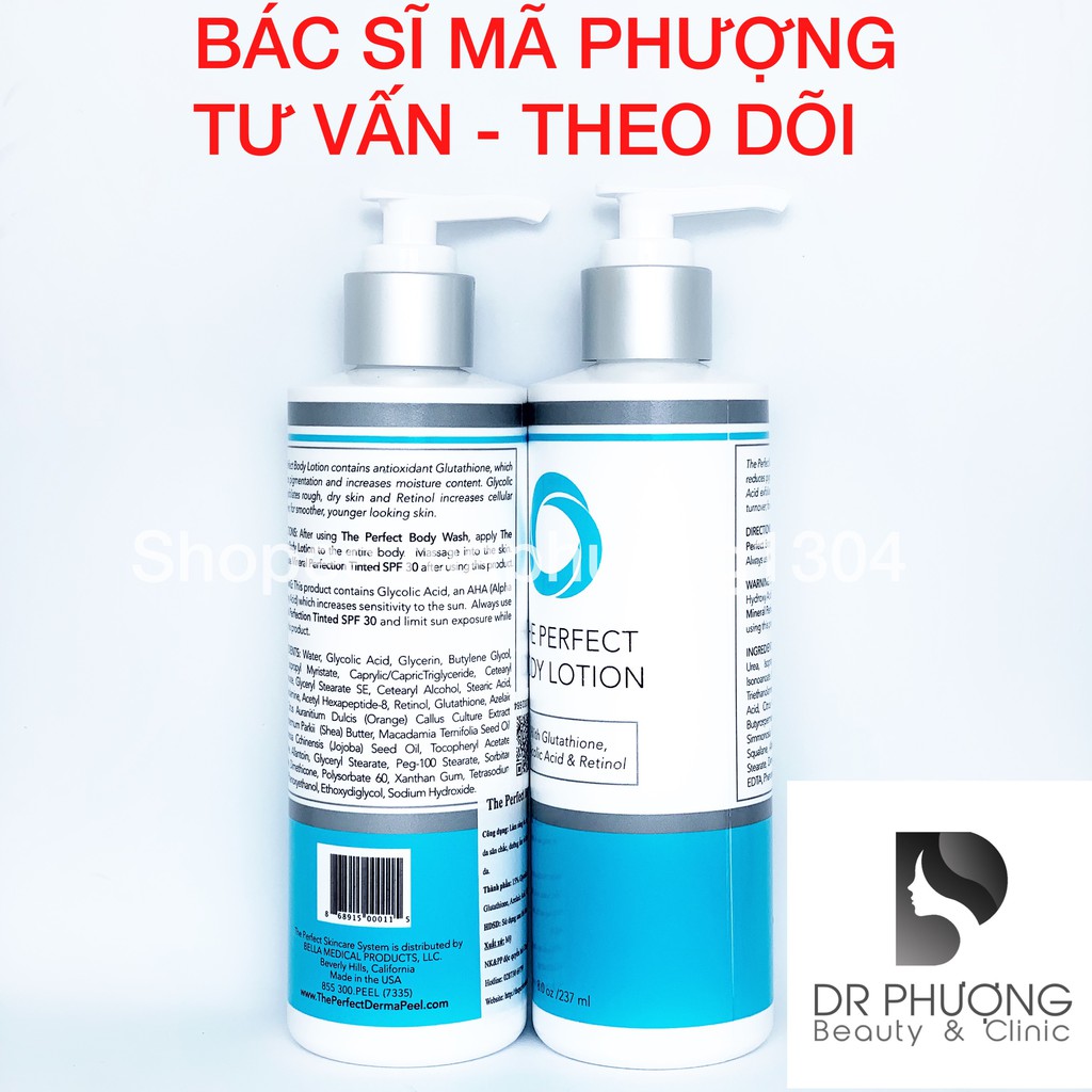 Dưỡng thể trắng da The Perfect Body Lotion