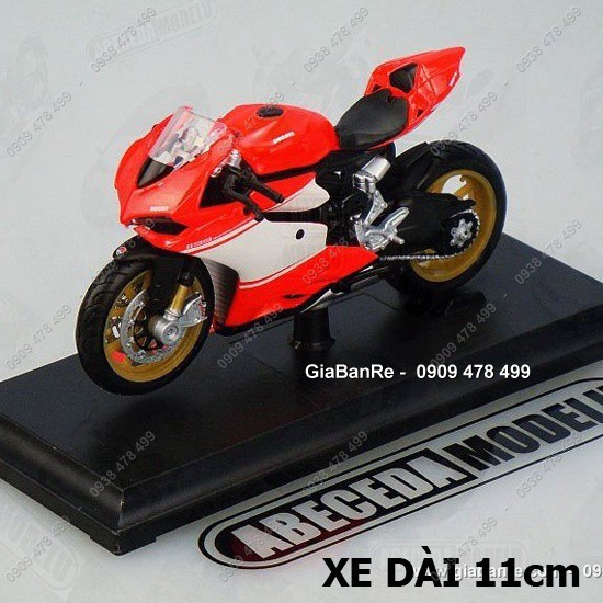 Mô Hình Xe Moto Ducati 1199 Superleggra Tỉ Lệ 1:18 - Maisto - 8791