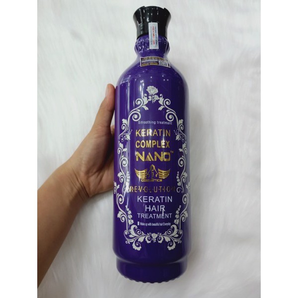 _KERATIN TÍM NANO COMPLEX TÍM PHỤC HỒI VÀ LÀM THẲNG TÓC 1000ML